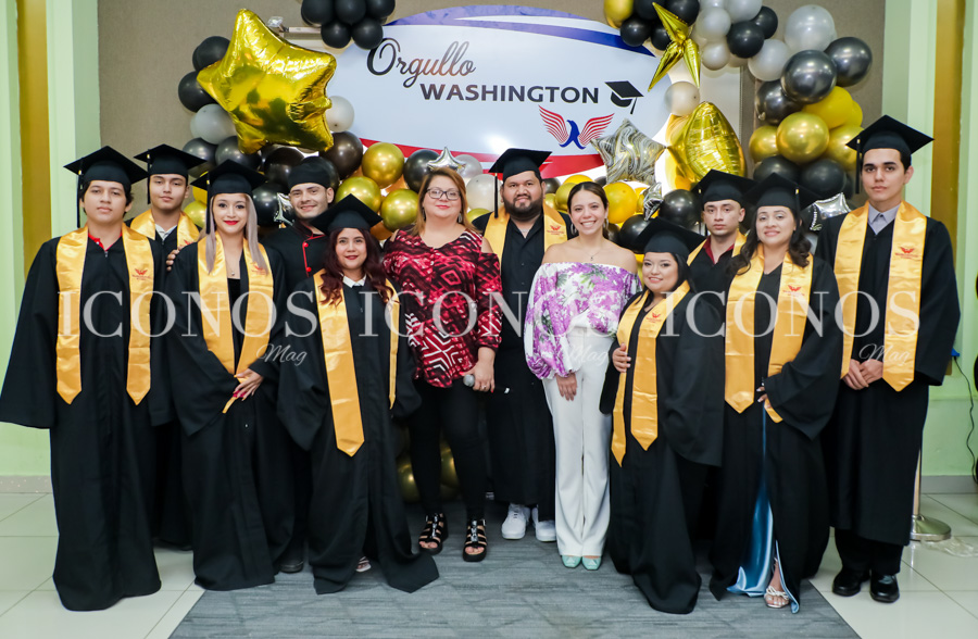 Graduación abril 2024 Washington Academy WA San Pedro Sula