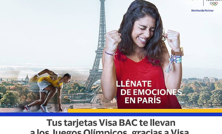 PORTADA BAC Credomatic y Visa te llevan a Juegos Olímpicos 2024