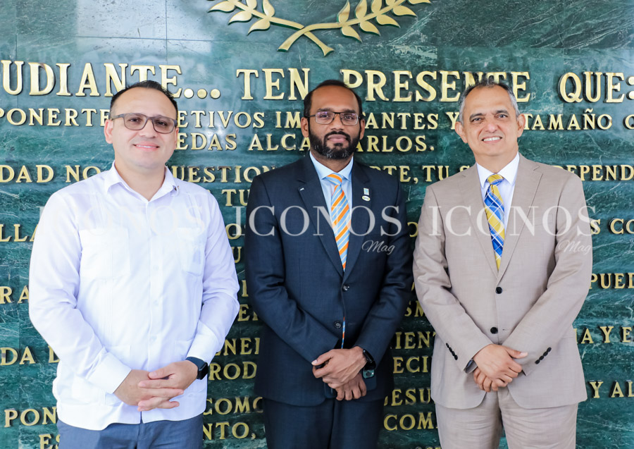 Visita presidente JCI a UTH Honduras