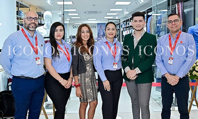 Portada Inauguración tienda Van Heusen Mega Mall San Pedro Sula