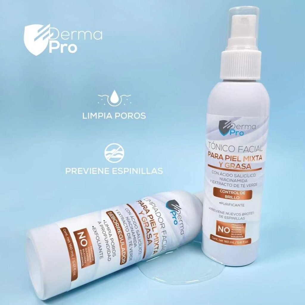 Limpiador facial Derma pro by Hush Natural Honduras