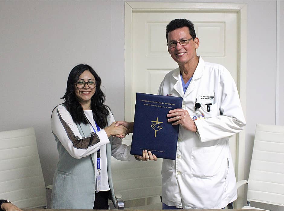 PORTADA Convenio Hospital del Valle y Unicah