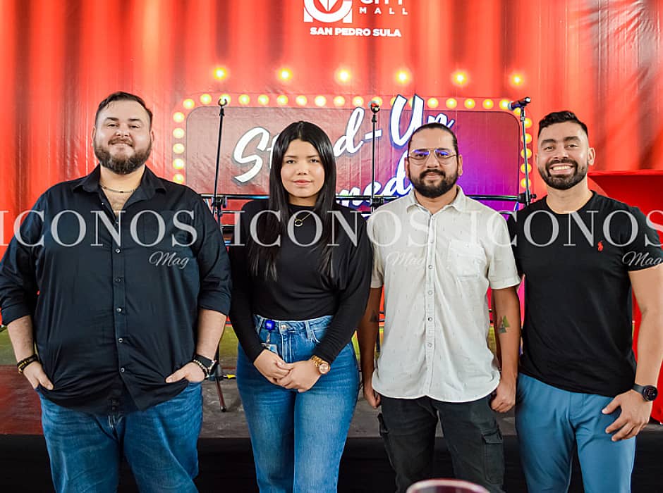Portada Stand up comedy 2024 by City Mall San Pedro Sula