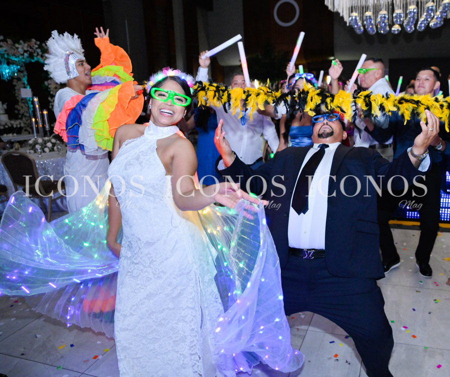 Waldina Lizeth Triminio y Juan Mauricio Canales