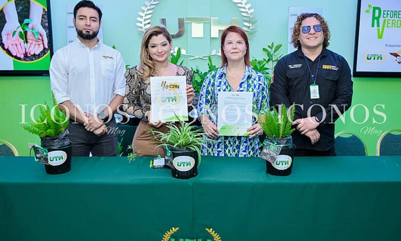 Campaña Reforestación verde 2024 UTH Honduras