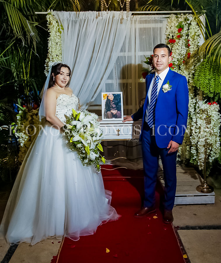 Boda Evelin Fabiola Oyuela Zúniga y Moisés Ariel Sánchez Calderón