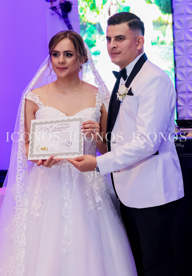 Boda Loani Gissell Matute Andino y Erikson Paul Barahona Flores