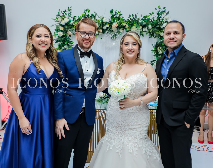 Yosseth Estefanía Paredes Paz y David Bernard Barthelemy