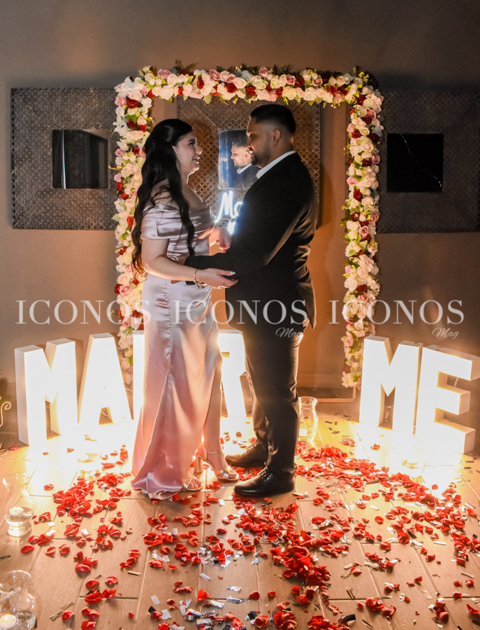 María Fernanda Oyuela y Andy Joel Álvarez
