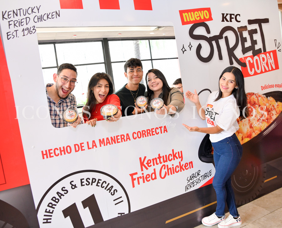 lanzamiento street corn 2024 by kfc honduras