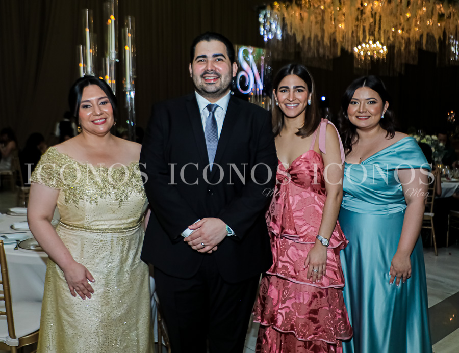 Boda Samanta Mari Rovelo Zelaya y Nelson Salvador Polanco Hall