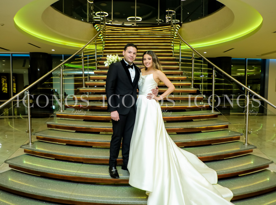 Boda Samanta Mari Rovelo Zelaya y Nelson Salvador Polanco Hall