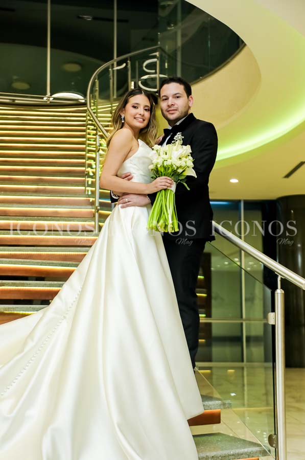 Boda Samanta Mari Rovelo Zelaya y Nelson Salvador Polanco Hall