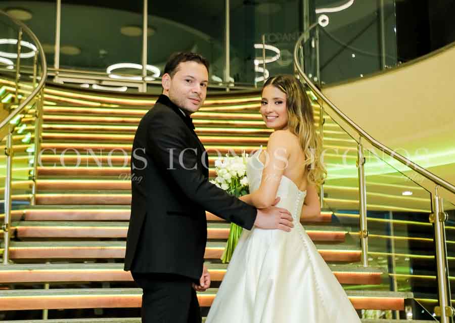 Boda Samanta Mari Rovelo Zelaya y Nelson Salvador Polanco Hall