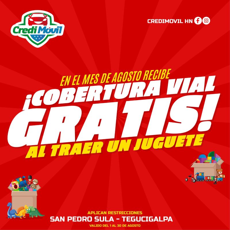 Cobertura vial CrediMóvil Honduras