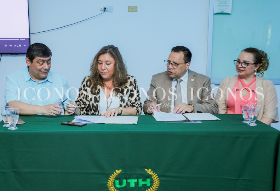 firma convenio uth honduras y utem 2024
