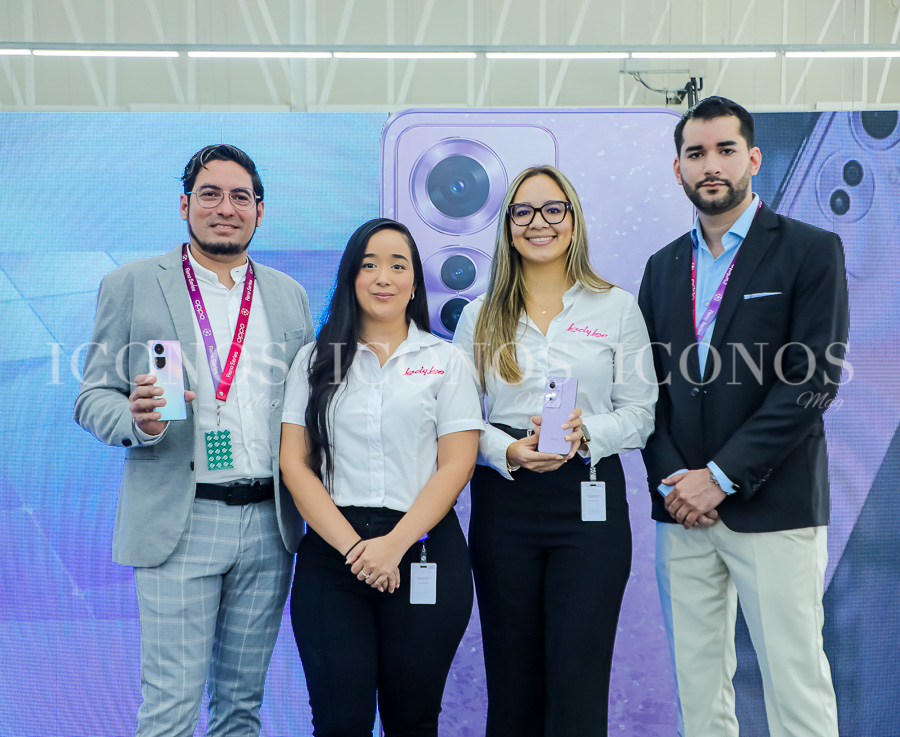 lanzamiento oppo by lady lee megaplaza palenque san pedro sula