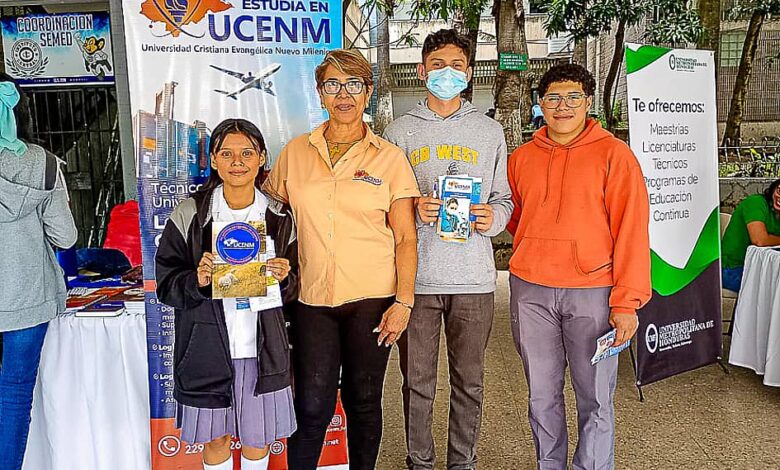 PORTADA UCENM Honduras destaca su oferta académica en la feria vocacional de instituto CVC