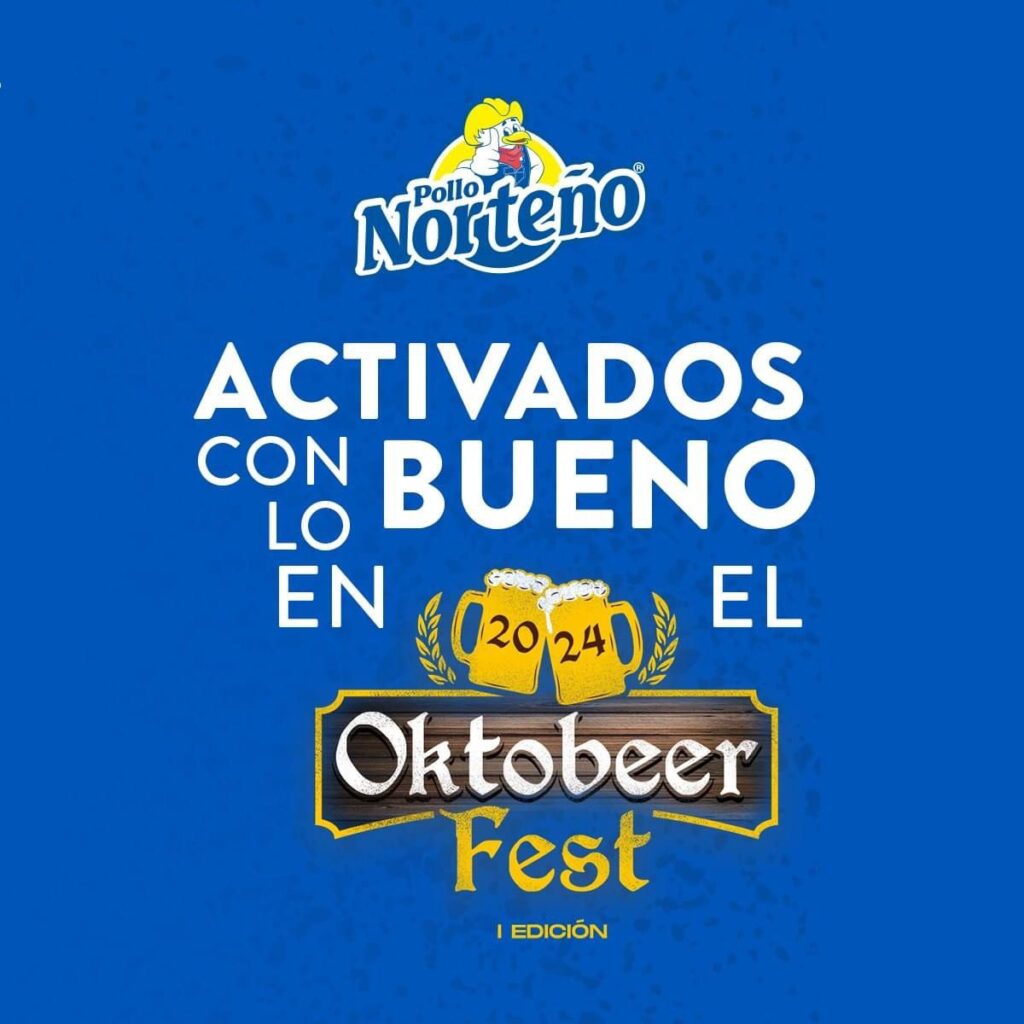 Primera edición Oktobeer fest 2024 Pollo Norteño y Embutidos Delicia