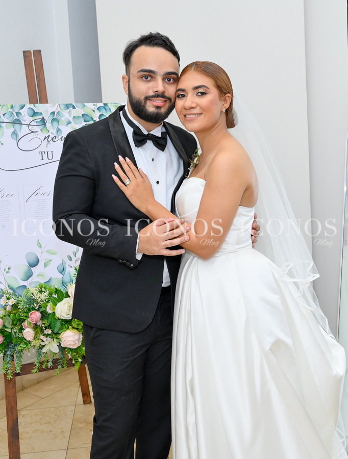 Boda Dina Ponce Laínez y David Marshall Landablanco