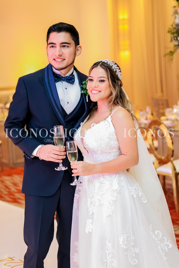 Boda Gracia María Girón Martínez y Henry Jalile Galeas Kattan