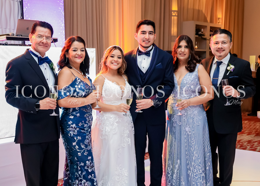 Boda Gracia María Girón Martínez y Henry Jalile Galeas Kattan