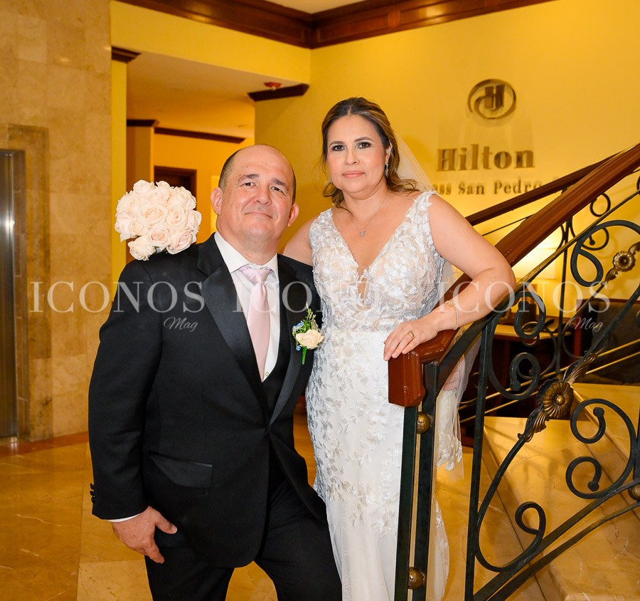 Sandra Jeannette García Avelar y Henry Alexander Illin Panting