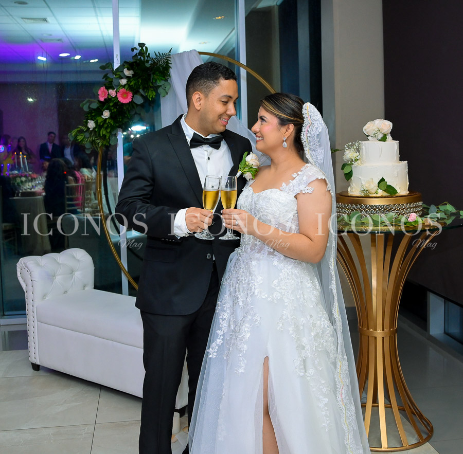 Sloam Iveth Alvarado Reyes y Cristian Emille Suazo Padilla