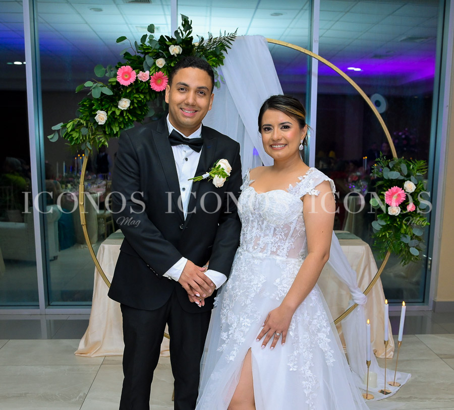 Sloam Iveth Alvarado Reyes y Cristian Emille Suazo Padilla