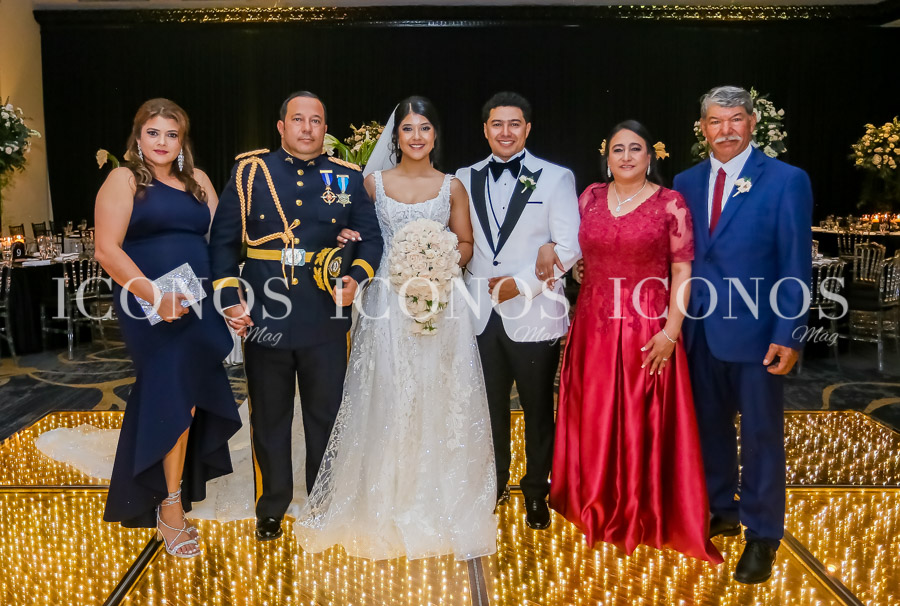 Yadira Mejía Vindel y César Luna Cruz