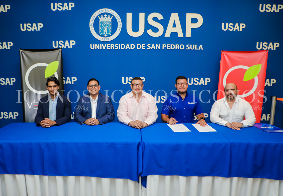 firma convenio circulo creativo de honduras 2024 usap honduras