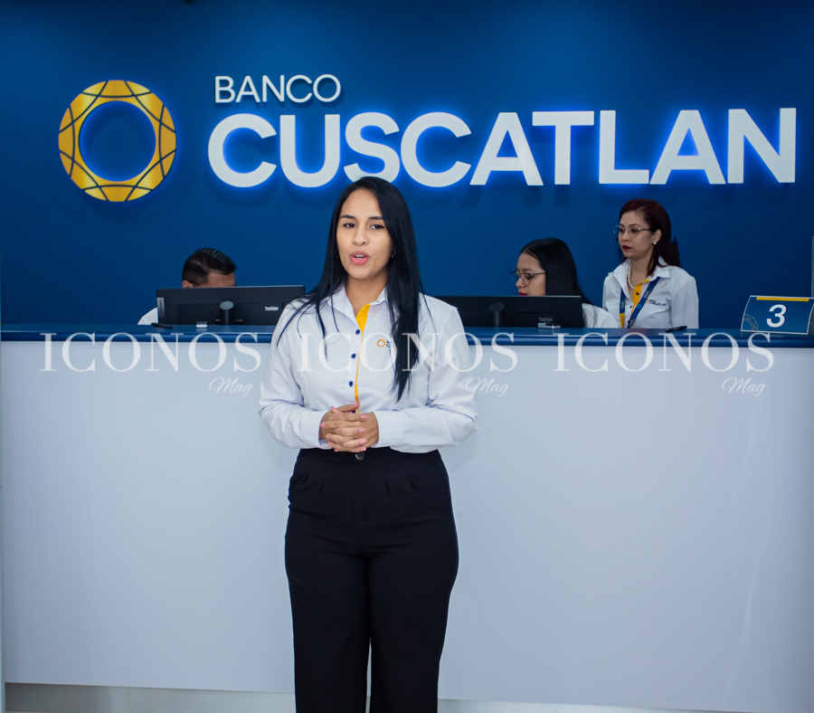 Inauguración agencia Banco Cuscatlán centro Tegucigalpa