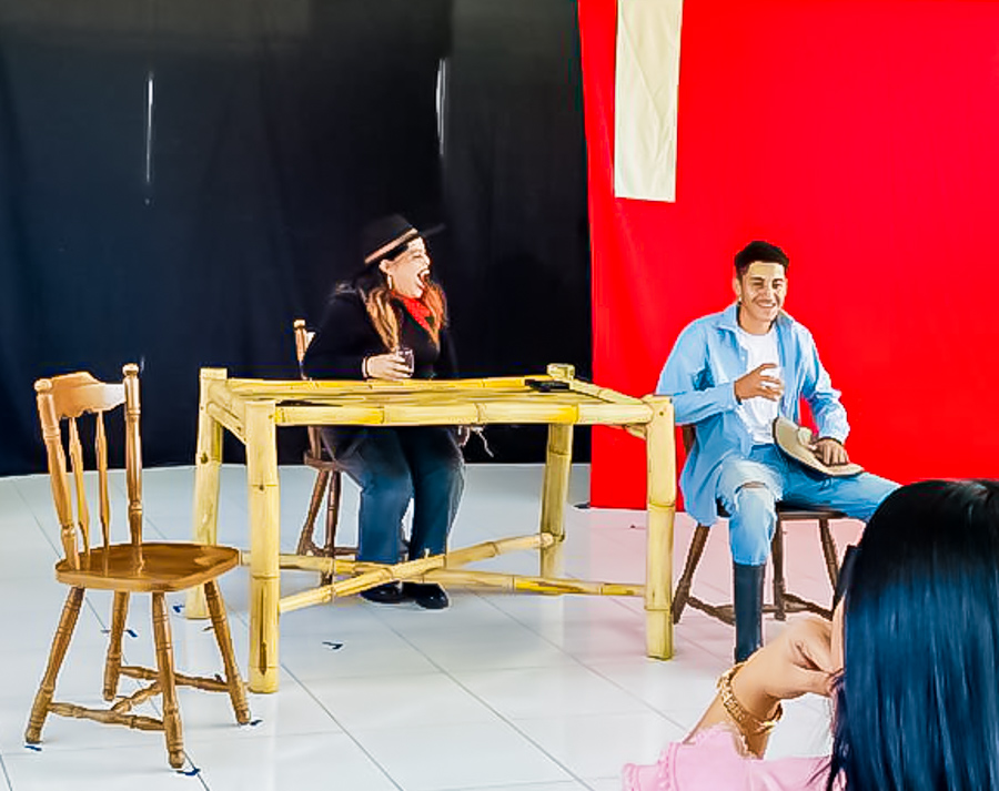 Obra de teatro Que viva la vida by UCENM Honduras