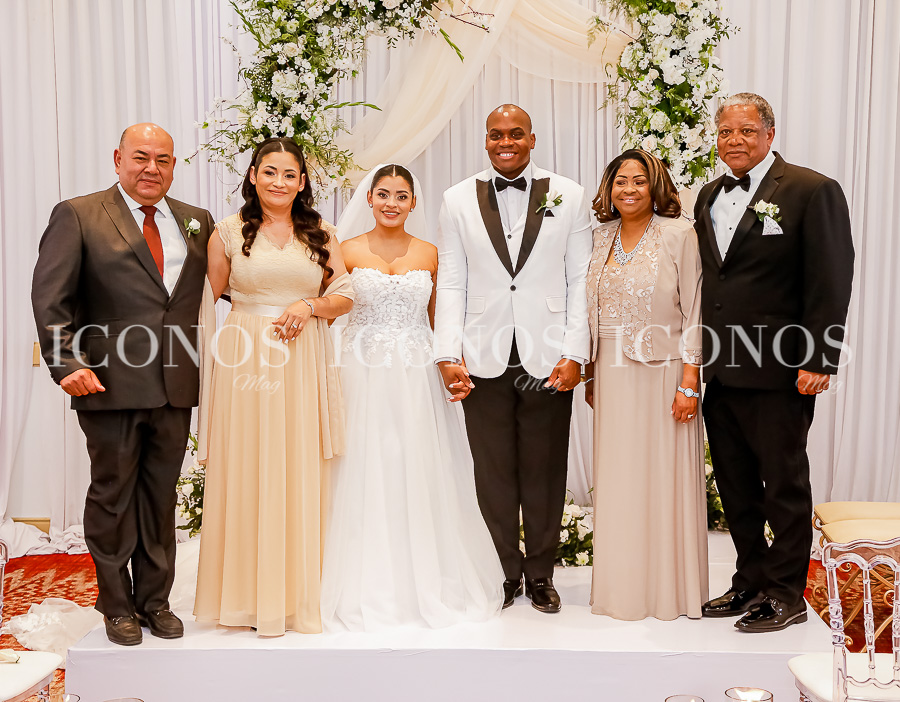 Boda Anna Hernández Martínez y William Bernard George 1