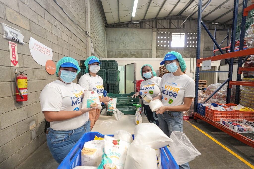 Donación Walmart Banco de Alimentos Honduras
