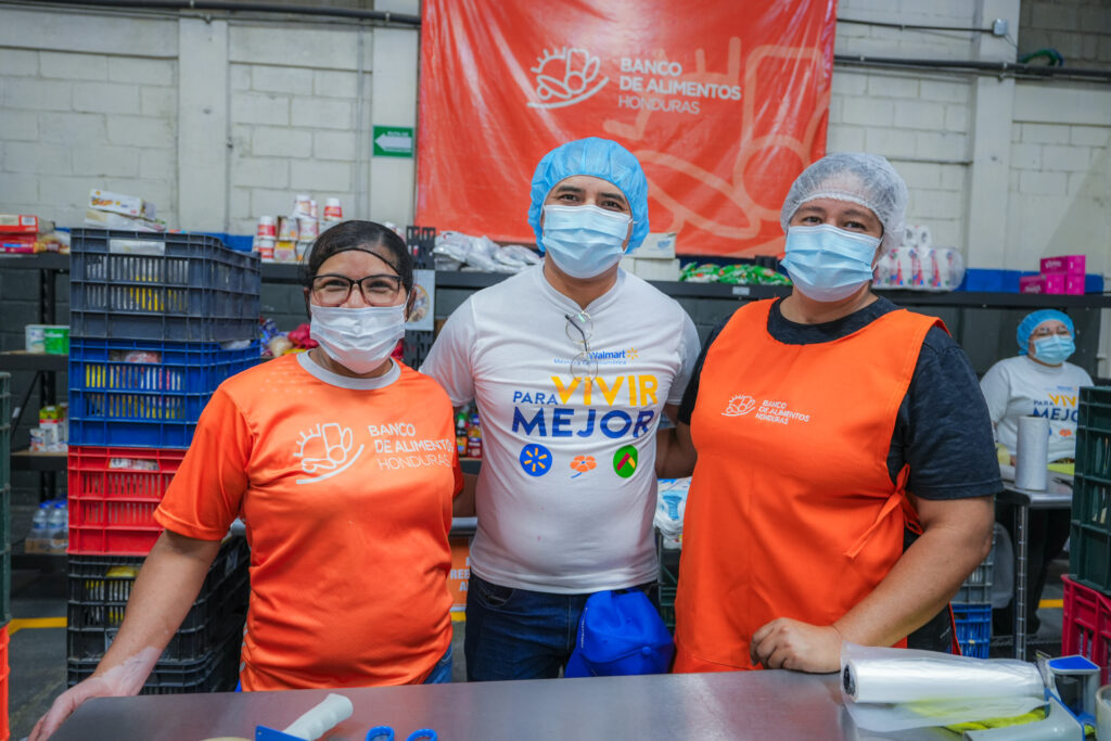 Donación Walmart Banco de Alimentos Honduras