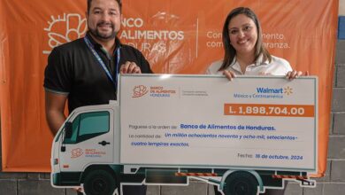 PORTADA Donación Walmart Banco de Alimentos Honduras