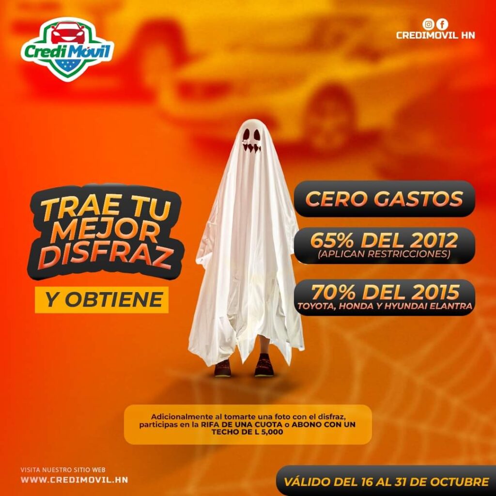 Mejor disfraz 2024 CrediMóvil Honduras