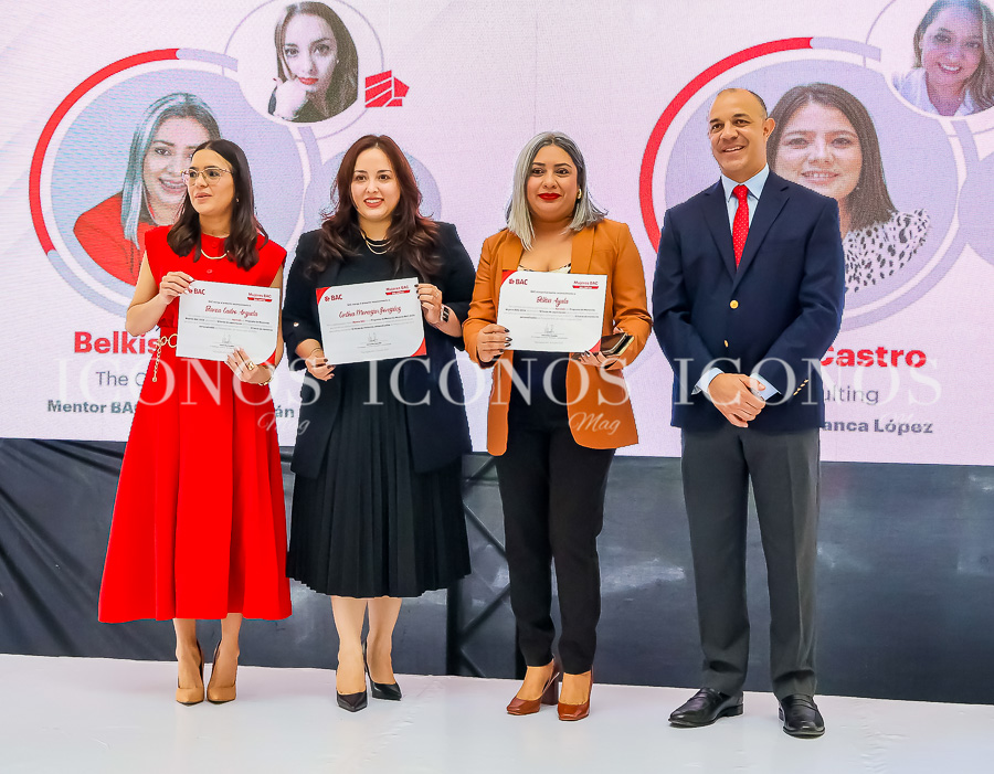 Premiación del programa Mentorías Mujeres BAC 2024