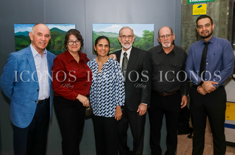 exposicion pintor marco rietti matheu banco del pais banpais honduras parte 2