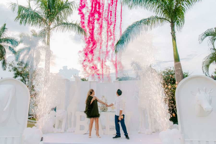 gender reveal bebe faraj bonilla