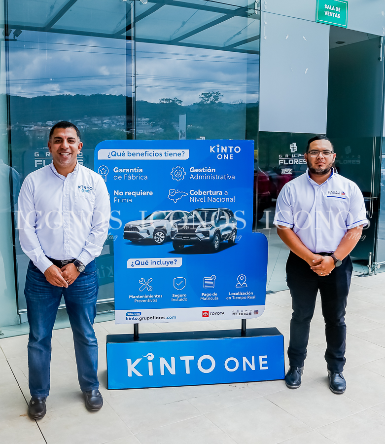 Grupo Flores Honduras y Kinto One entrega vehículos 2024 Tegucigalpa