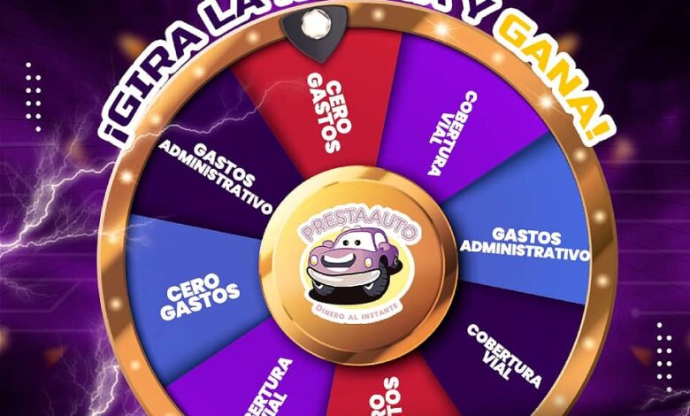 PORTADA Promoción Gira la ruleta y gana by PrestaAuto