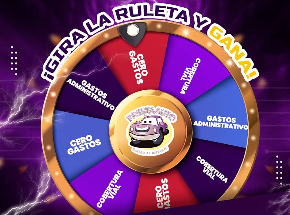 PORTADA Promoción Gira la ruleta y gana by PrestaAuto