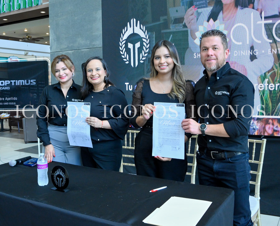 alianza optimus card honduras y mall altara
