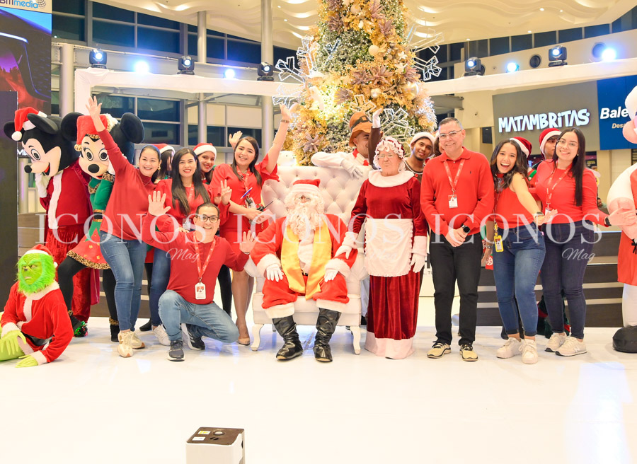 encendido golden christmas 2024 mega mall honduras