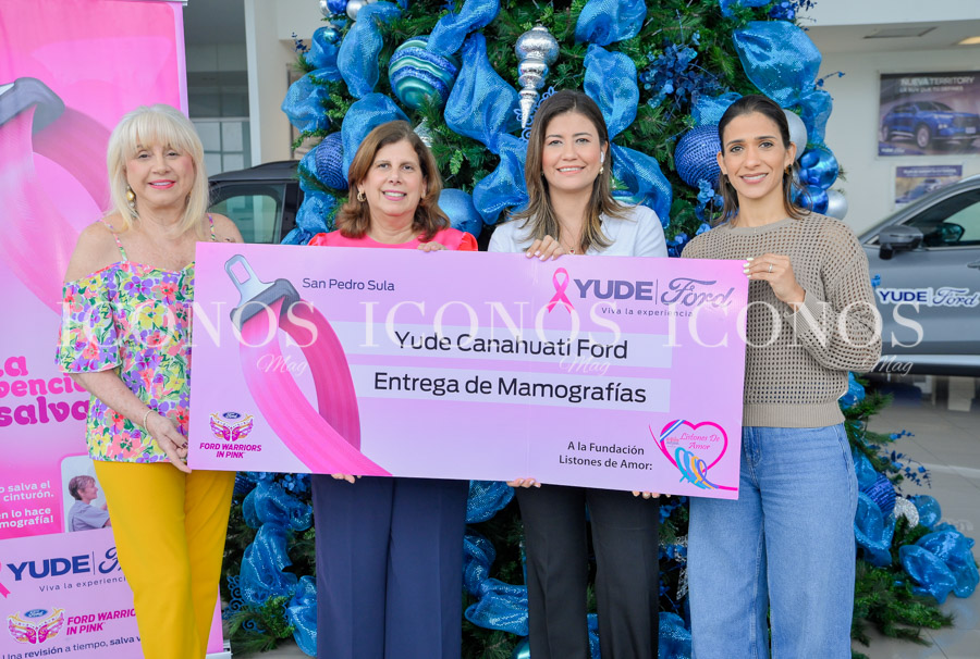 entrega donativo yude ford honduras 2024