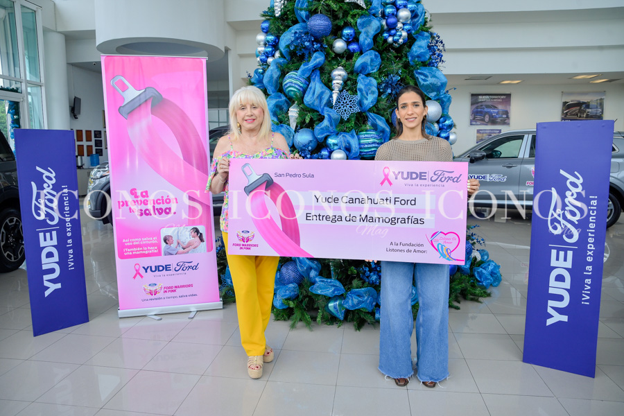 entrega donativo yude ford honduras 2024