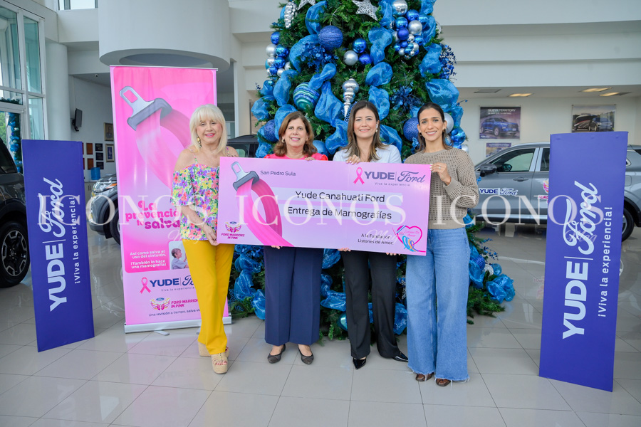 entrega donativo yude ford honduras 2024