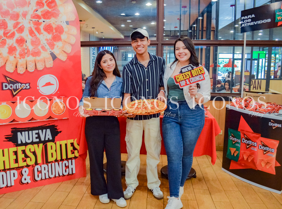 lanzamiento cheesy bites 2024 by pizza hut honduras